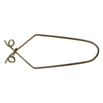 Microscope Slide Clamp – Spring Steel Design – 4.5" H Lab Slide Holder by GSC International Inc.