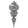 Vickerman N150625DSV 14" Limestone Shiny Finial Uv Drilled