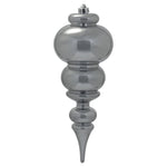Vickerman N150625DSV 14" Limestone Shiny Finial Uv Drilled