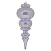 Vickerman N150634DSV 14" Lilac Shiny Finial Uv Drilled