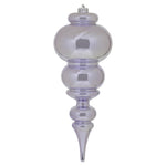 Vickerman N150634DSV 14" Lilac Shiny Finial Uv Drilled