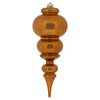 Vickerman N150688DSV 14" Copper Shiny Finial Christmas Ornament Uv Treated With Drilled And Wired Cap