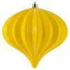 Vickerman N151278DSV 5.7" X 5.5" Yellow Shiny Onion Christmas Ornament Uv Treated Set Of 3