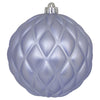 Vickerman N173434D 6" Lilac Matt Round Pine Cone 4Bg
