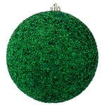 Vickerman N185944D 8" Seafoam Green Beaded Ball Ornament 2 Per Bag