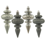 Vickerman N500025 4" Limestone Finial 4 Finish Asst 8/Bx