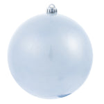 Vickerman N591529DCV 6" Periwinkle Candy Ball Ornament 4 Per Bag