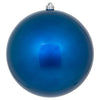 Vickerman N592502DCV 10" Blue Candy Ball Ornament