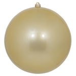 Vickerman N593038DCV 12" Champagne Candy Ball Ornament