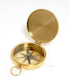 Brass Lid Compass – Functional Marine Replica – 0.6 Inch Nautical Decor