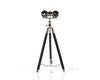 Binocular with Stand – Handmade Brass – 15.5" Silver Finish Magnifier