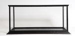 Speed Boat Display Case – Fits 36" Models, Plexiglass Sides, Dark Mahogany Wood By Old Modern Handicrafts