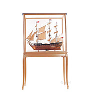 Tall Display Case – Hardwood Frame – 69in Height – Clear Plexiglass Protection