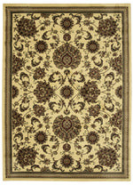 Radici Castello Rectangular Indoor Rugs/Runner, Ivory