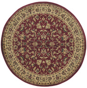 Radici Castello Rectangular/Round Indoor Rugs/Runner, Burgundy