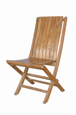 Anderson Teak CHF-301 Comfort Folding Chair, Set of 2