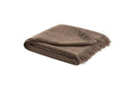 Oversized Throw Blanket Recycled Wool And Alpaca Blend 59"x73" Indoor Cozy Throw By Auskin