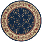 Radici Como Rectangular/Round Indoor Rugs/Runner, Navy