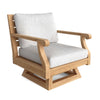 Anderson Teak DS-608 Riviera Swivel Armchair with Cushion