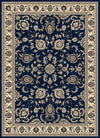 Radici Alba Rectangular Indoor Rugs/Runner, Denim