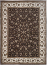 Radici Pisa Rectangular/Round Indoor Rugs/Runner, Brown