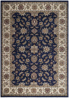 Radici Como Rectangular/Round Indoor Rugs/Runner, Navy