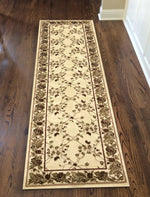 Radici Como Rectangular/Round Indoor Rugs/Runner, Ivory