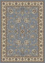 Radici Alba Rectangular Indoor Rugs/Runner, Greyblue