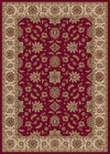 Radici Como Rectangular Indoor Rugs/Runner, Red