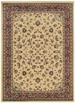 Radici Castello Rectangular/Round Indoor Rugs/Runner, Ivory