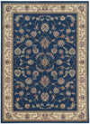 Radici Como Rectangular/Round Indoor Rugs/Runner, Navy