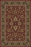 Radici Noble Rectangular Indoor Rugs/Runner, Burgundy