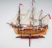 Wall Mount Bracket Set – 10 in – Elegant Wood Display for Model Ships