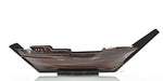 Dhow Boat Sushi Tray – 8.5 in – Wooden Serving and Display Boat By Old Modern Handicrafts