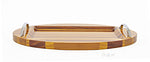 Chris Craft Oval Tray – 2 in – Handmade Red Cedar Wood Serving Tray By Old Modern Handicrafts