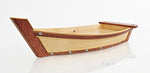 Nautical Sushi Tray – 3.37 in – Wooden Boat Serving Tray for Tables