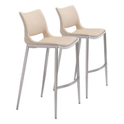 Zuo Modern Ace Barstool Set, 40.9