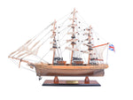 Cutty Sark Small Ship Model – 22" Handcrafted Wood Replica, Fully Assembled By Old Modern Handicrafts
