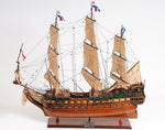 Friesland Dutch Ship Model – 26 in Handcrafted Wood – Historic Maritime Decor By Old Modern Handicrafts