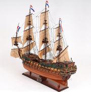Nautical Ship Model – 26 in Handcrafted Friesland Vessel – Maritime Decor