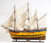HMS Endeavour Painted Ship Model – 32" Handcrafted Wood – Admiral Line