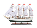 Esmeralda Painted Admiral Line – 24.75" Handcrafted Wooden Ship Model By Old Modern Handicrafts