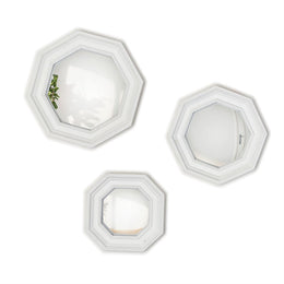 Three Size Convex Wall Mirror Set for Bedroom and Entryway by [Brand Name]