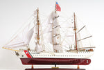 Wood  Model Ship 36" - US Coast Guard Eagle Barque - Handcrafted Replica - By Old Modern Handicrafts