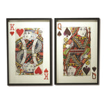 Decorative Playing Card Wall Art Set