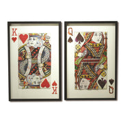 Decorative Playing Card Wall Art Set