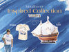 Majestic Mayflower Combo – 30in – Model Ship and Graphic T-Shirt