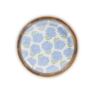 Handcrafted Mango Wood Trays – Set of 2 Floral Round Trays – 2 Inch High by [Brand Name]