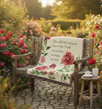 Cotton Tapestry Throw – Stairway To Heaven Floral 50 × 60