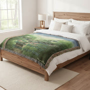 Pathways Heaven Inspirational Cotton Throw – Faith-Based Décor